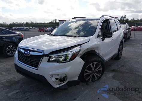 2021 Subaru Forester Limited from USA, damaged, VIN JF2SKAUC4MH427669